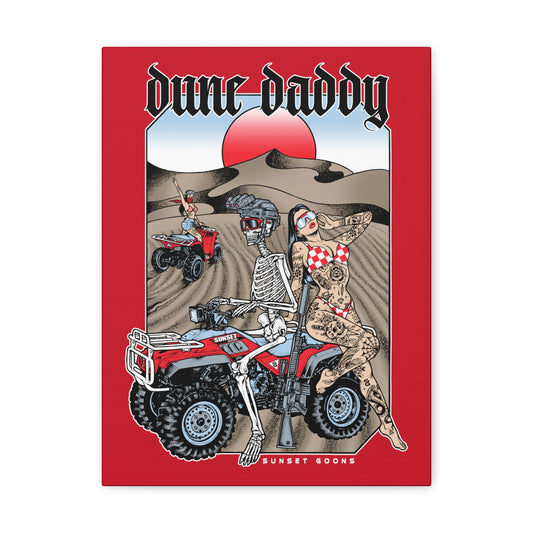 Dune Daddy Canvas-Red