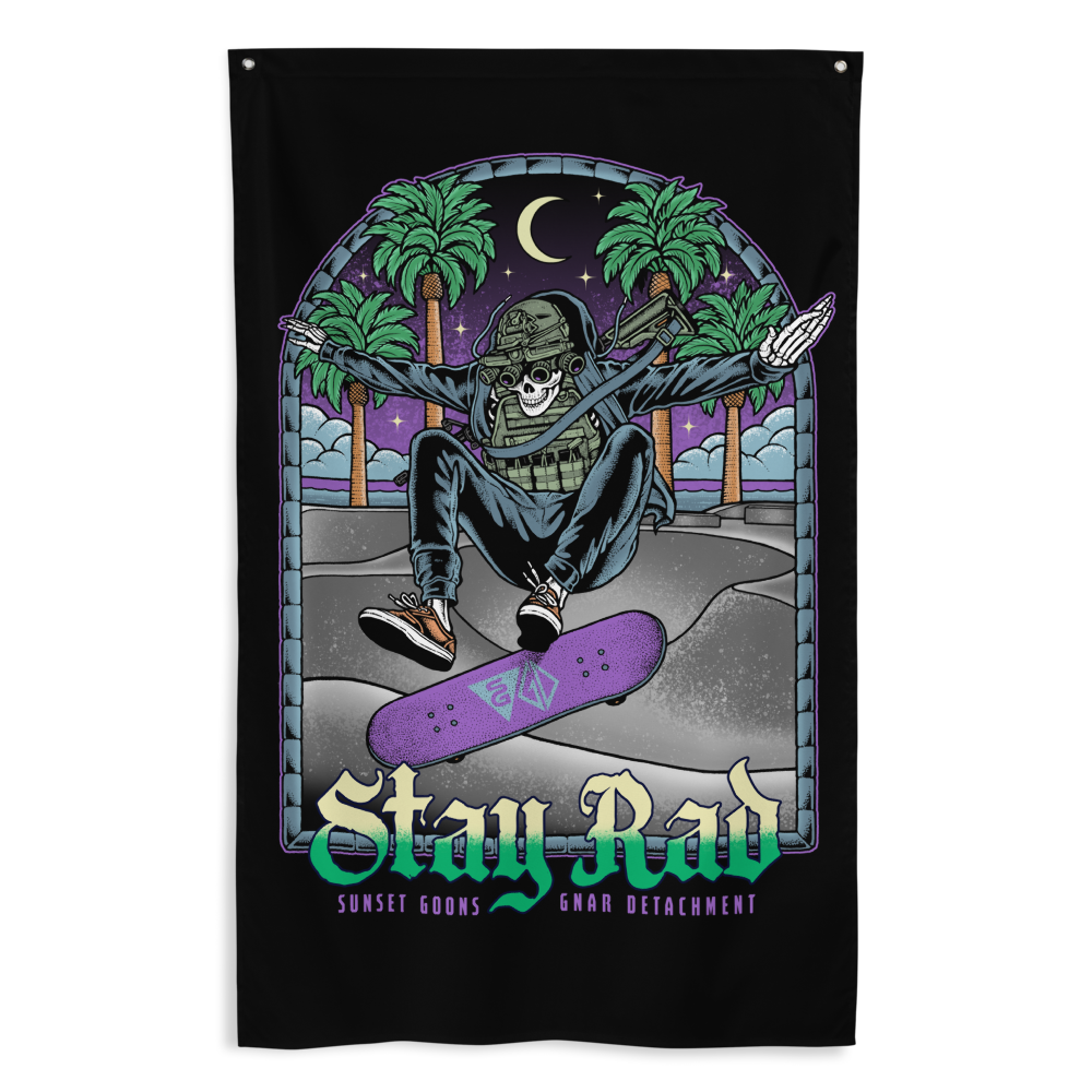 Stay Rad Flag