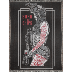 Open image in slideshow, Burn The Ships Blanket
