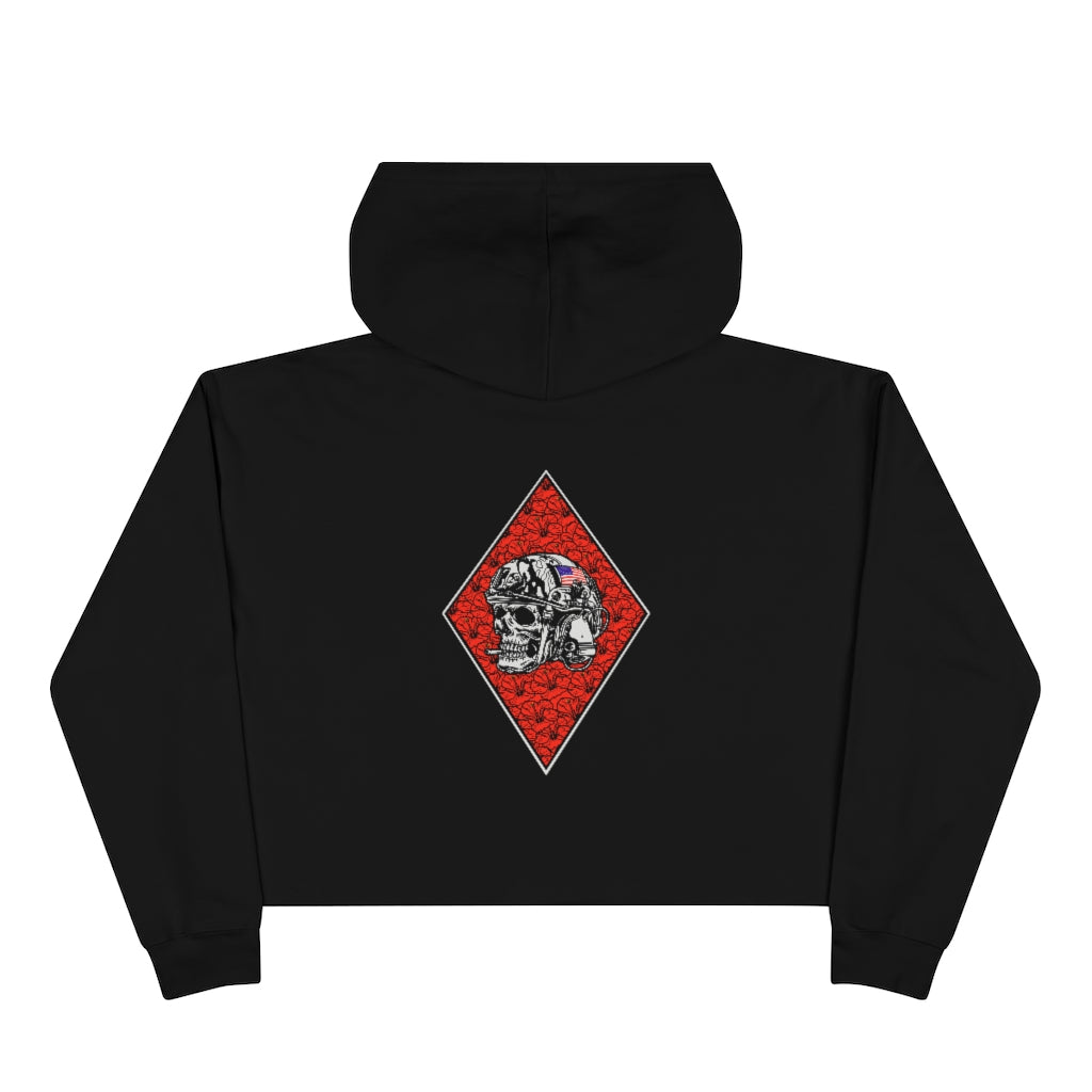 Death in Paradise Crop Hoodie