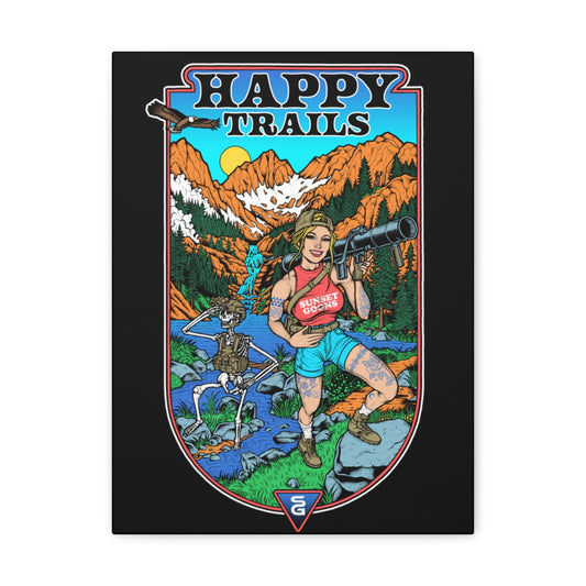 Happy Trails Canvas