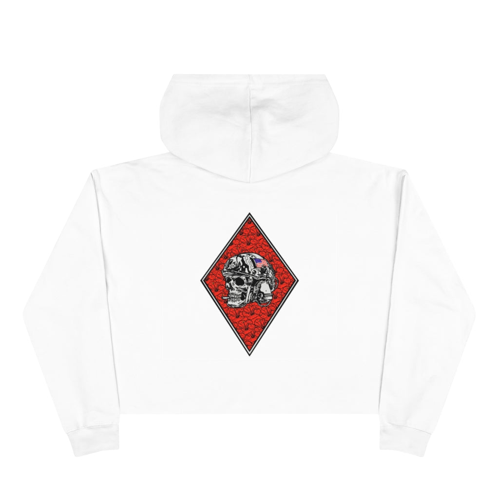 Death in Paradise Crop Hoodie