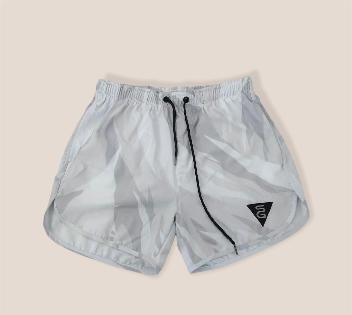 White Camo Shorts