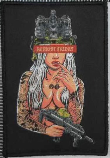 Almost Friday Woven Patch